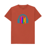 Rust Printed T-shirt Front