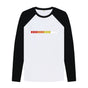 Black-White TR-808 Simple Pads Baseball Shirt