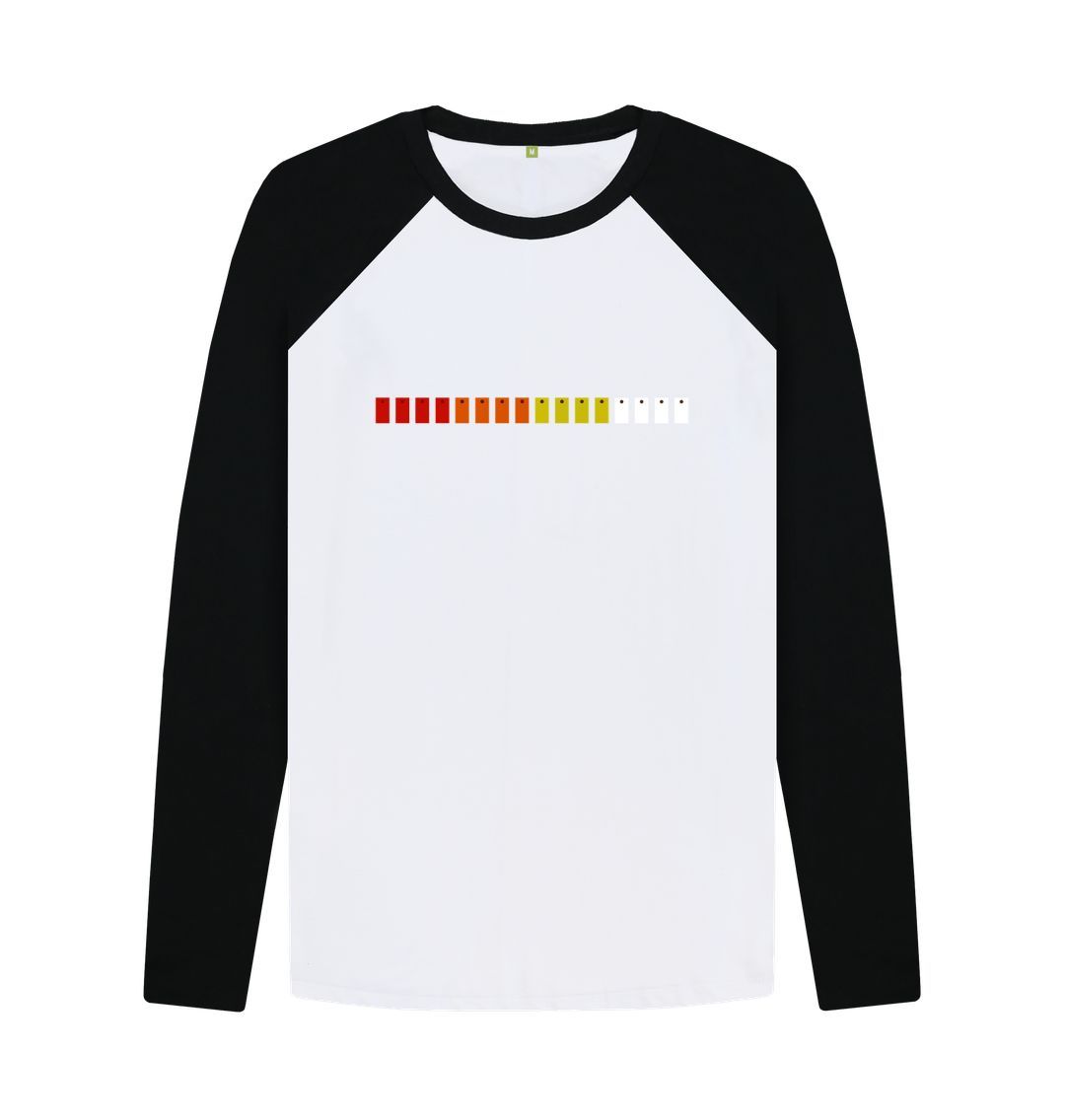 Black-White TR-808 Simple Pads Baseball Shirt