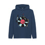 Navy Blue Kids Cartoon DJ Hoodie