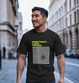 Bontempi Love Organ Green & Black Graphic Mens T-Shirt