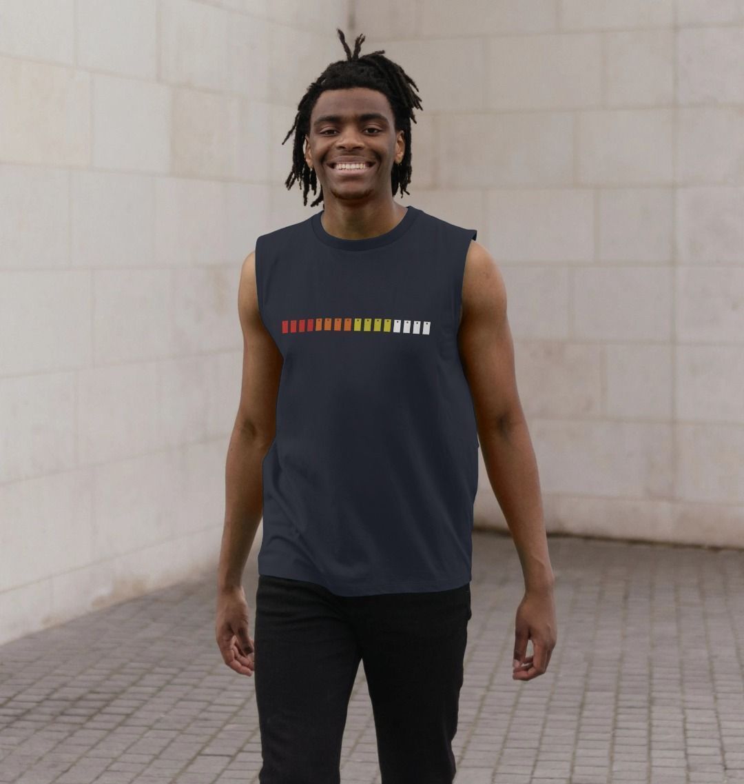 TR-808 Simple Pads Graphic Mens Vest