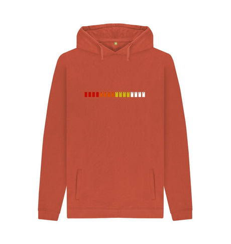Rust Mens TR-808 Simple Pad Hoodie
