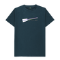 Denim Blue \"B2... Or Not B2?\" Hohner B2 Bass Guitar Graphic Mens T-Shirt