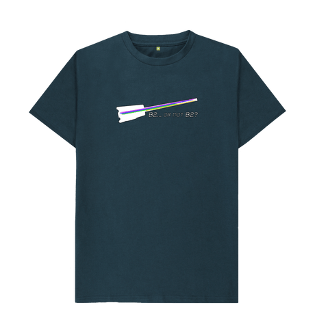 Denim Blue \"B2... Or Not B2?\" Hohner B2 Bass Guitar Graphic Mens T-Shirt
