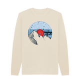 Oat Printed Sweater Front