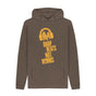 Chocolate Drop Beats Not Bombs Sound Shirts Yellow Logo Mens Hoodie