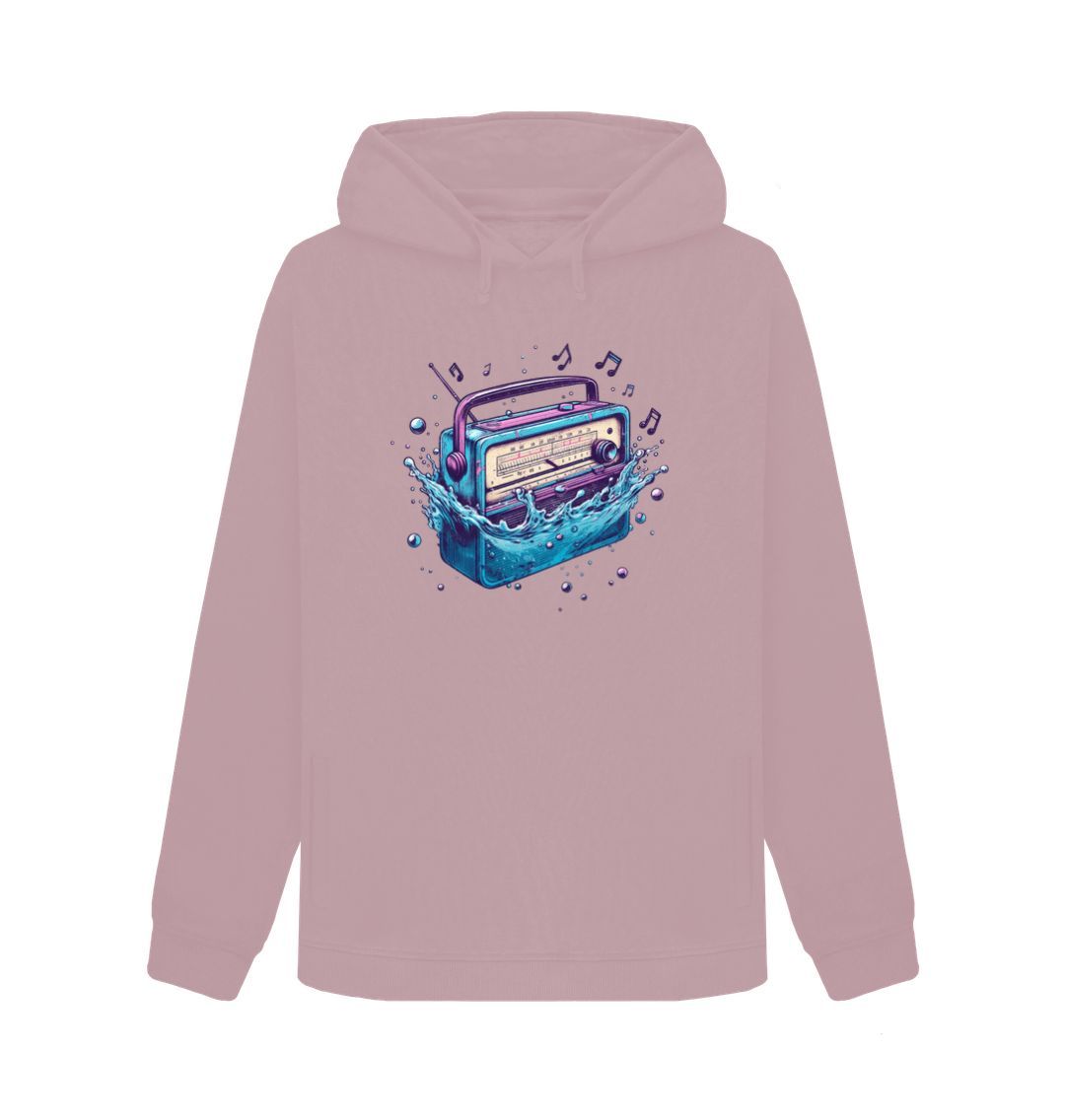 Mauve Women's Sync Or Swim Hoodie