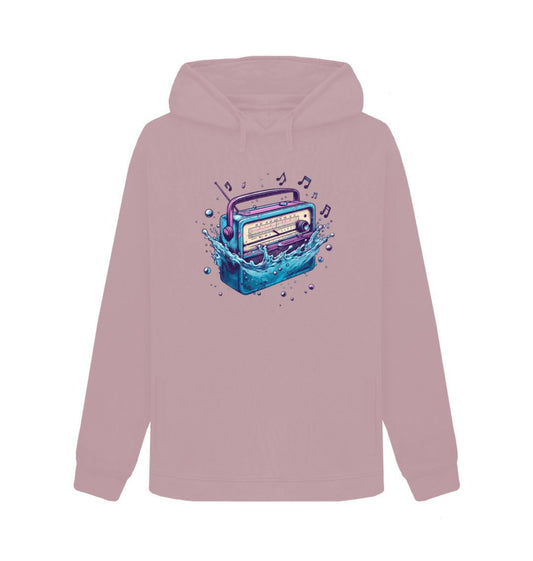 Mauve Women's Sync Or Swim Hoodie