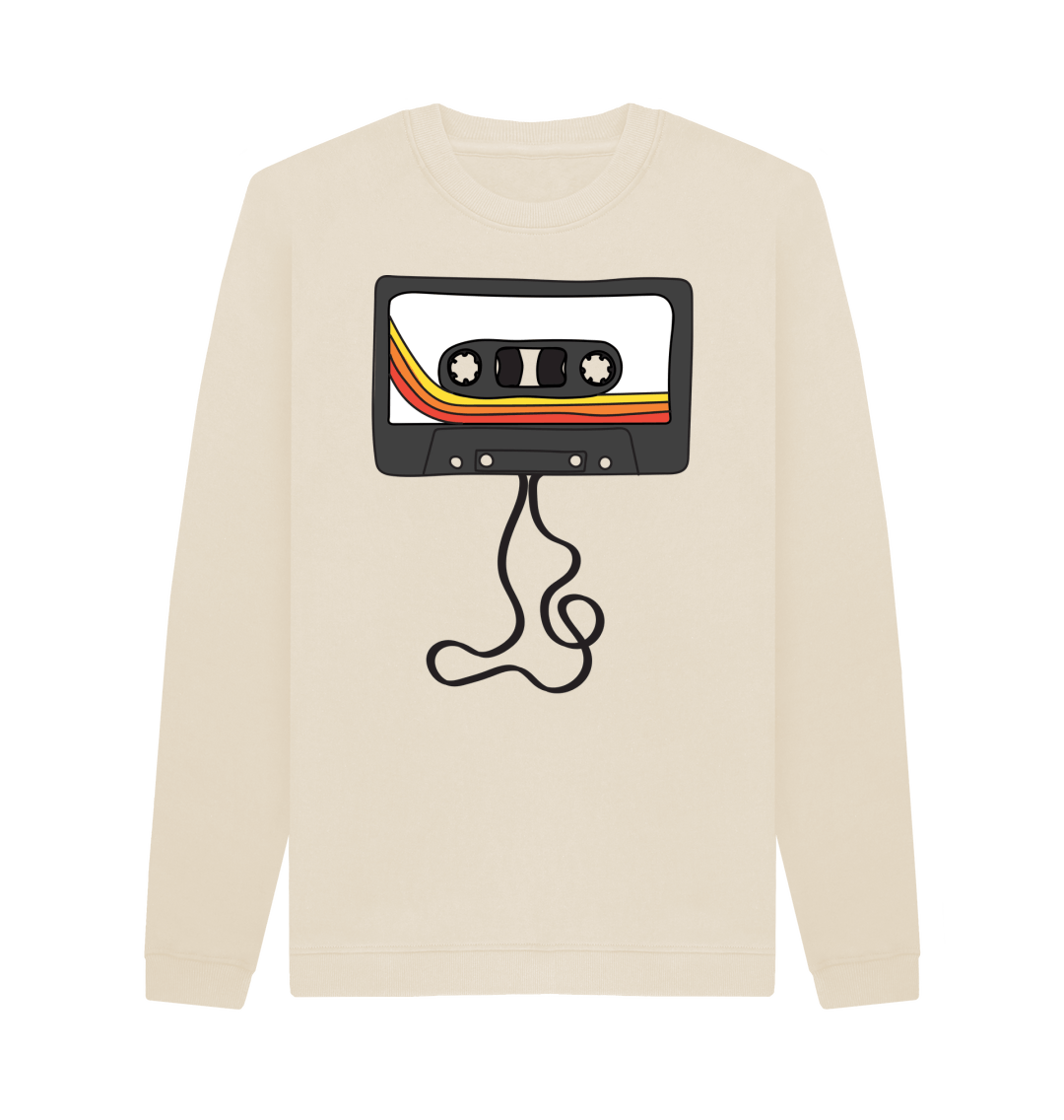 Oat Printed Sweater Front
