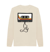 Oat Mens Unwound Cassette Graphic Sweatshirt
