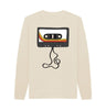 Oat Mens Unwound Cassette Graphic Sweatshirt
