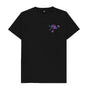 Black Cartoon Character Flying V T-Shirt