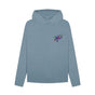 Stone Blue Womens Cartoon Character Flying V hoodie