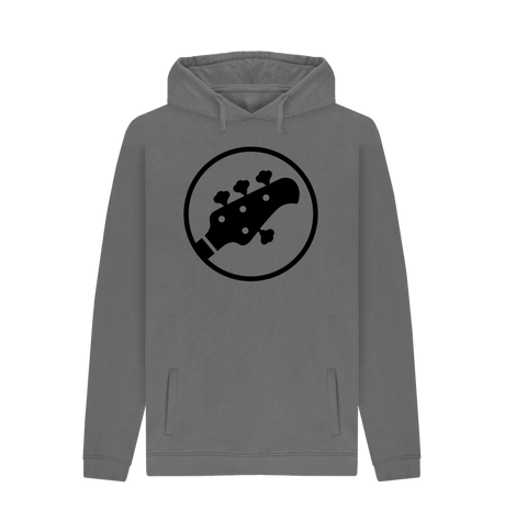 Slate Grey Printed Hoody Front