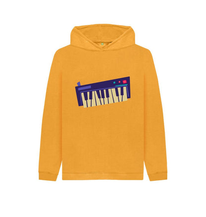 Mustard Kids Cartoon Keyboard Hoodie