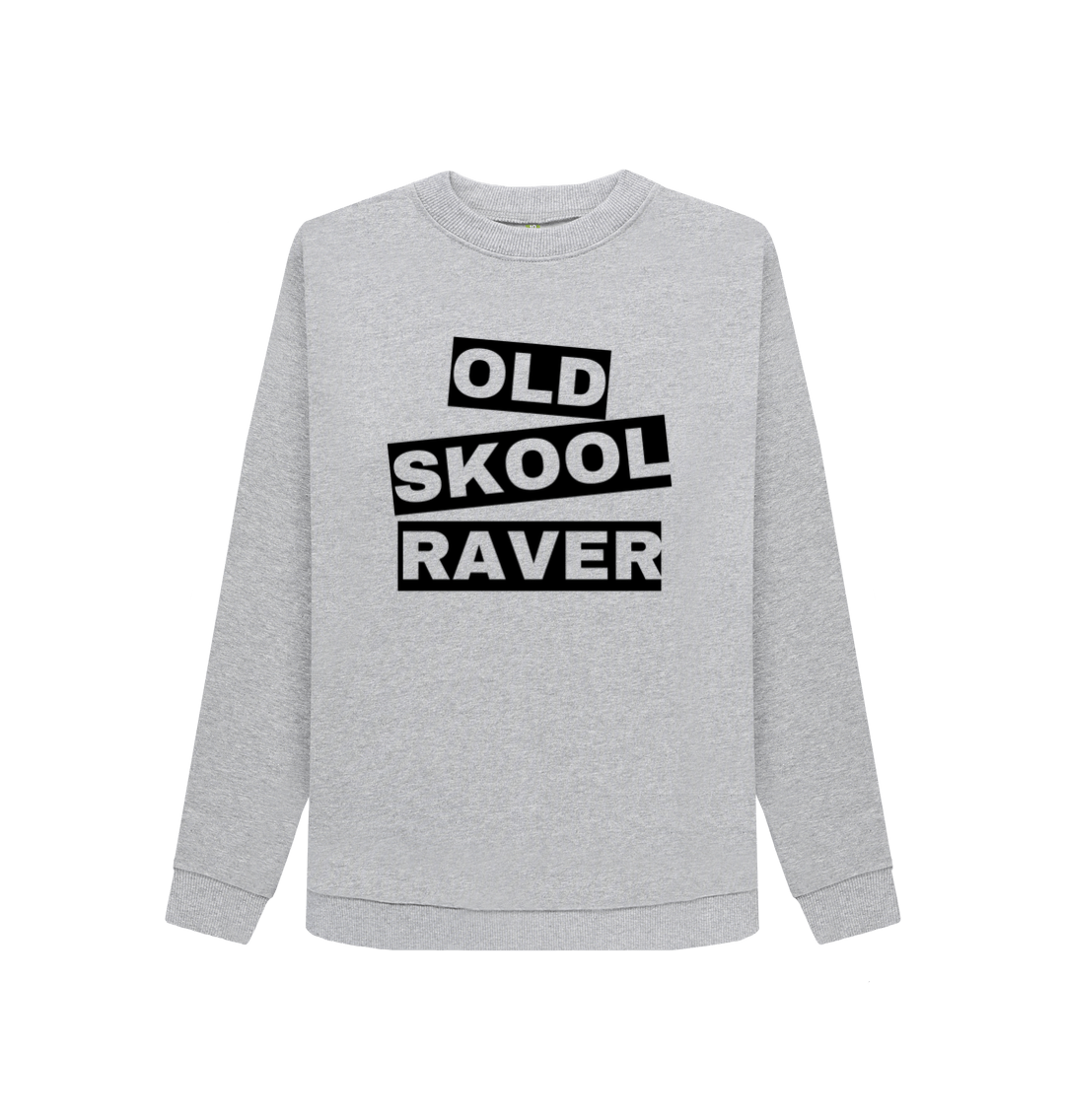 Light Heather Printed Sweater Front
