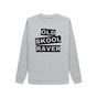 Light Heather Women's \"Old Skool Raver\" Sweatshirt