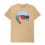 Sand Mens Vinyl Record Mountain T-Shirt