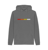 Slate Grey Printed Hoody Front