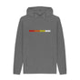 Slate Grey Mens TR-808 Simple Pad Hoodie