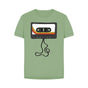 Sage Womens Unwound Cassette Graphic T-Shirt