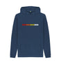 Navy Mens TR-808 Simple Pad Hoodie