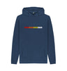 Navy Mens TR-808 Simple Pad Hoodie