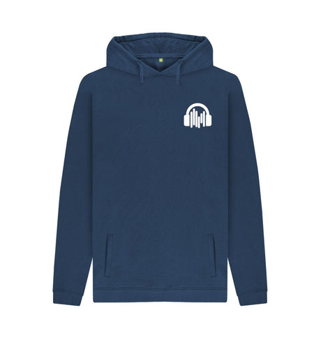 Navy SoundShirts Back Printed Hoodie