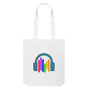White Sound Shirts Logo Shopper Bag