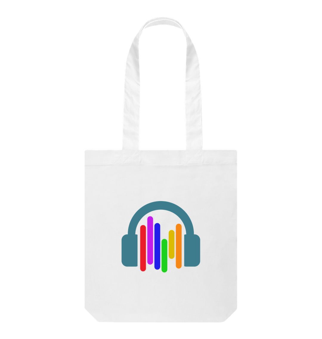 White Sound Shirts Logo Shopper Bag