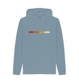Stone Blue Mens TR-808 Simple Pad Hoodie