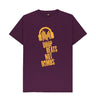 Purple Drop Beats Not Bombs Sound Shirts Yellow Logo T-Shirt