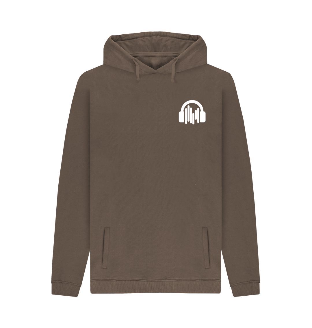 Chocolate SoundShirts Back Printed Hoodie