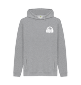 Light Heather Printed Hoody Front