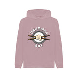 Mauve Kids Drummer Boy Hoodie