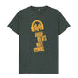 Dark Grey Drop Beats Not Bombs Sound Shirts Yellow Logo T-Shirt