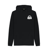 Black SoundShirts Back Printed Hoodie