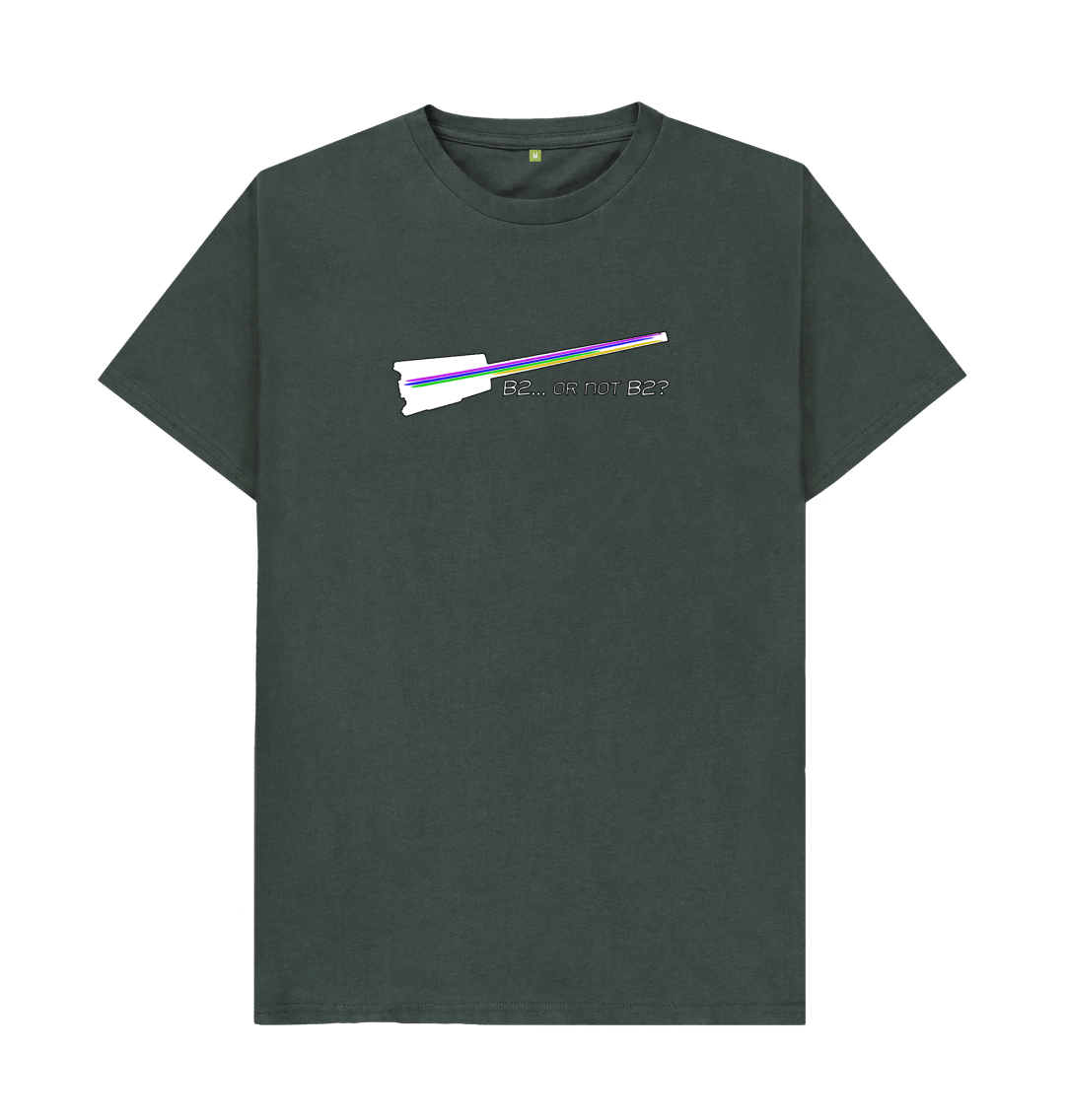 Dark Grey \"B2... Or Not B2?\" Hohner B2 Bass Guitar Graphic Mens T-Shirt