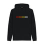 Black Mens TR-808 Simple Pad Hoodie