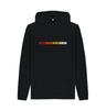 Black Mens TR-808 Simple Pad Hoodie