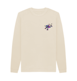 Oat Printed Sweater Front