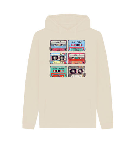 Oat Printed Hoody Front