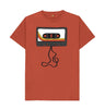 Rust Mens Unwound Cassette Graphic T-Shirt