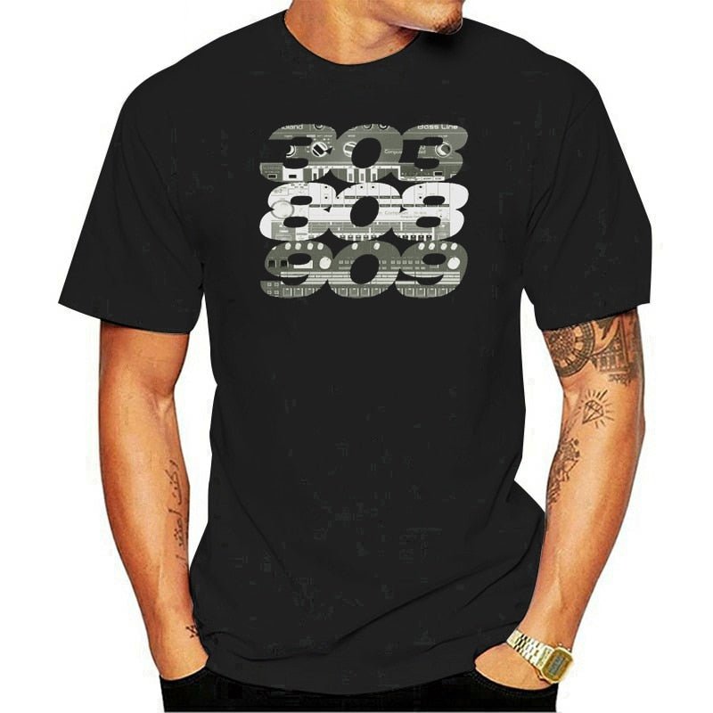 Acid 303 808 909 T-Shirt Synth - Sound Shirts