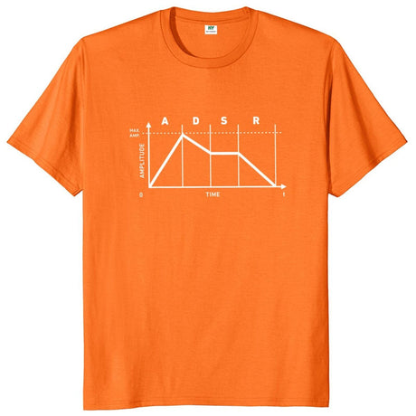 ADSR Waveform Graphic T-Shirt Synth - Sound Shirts