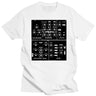 Analog Synth Black Front Panel T-Shirt Synth - Sound Shirts