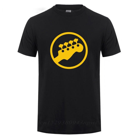Bass Guitar Headstock T-Shirt Guitar - Sound Shirts