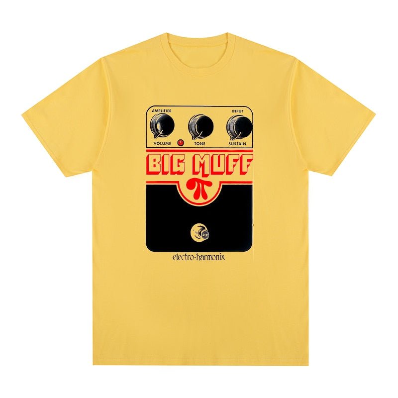 Big Muff Vintage Guitar Effects Pedal T-Shirt Guitar - Sound Shirts