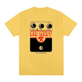Big Muff Vintage Guitar Effects Pedal T-Shirt Guitar - Sound Shirts